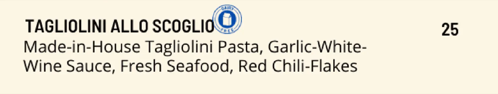 No allergen information for sides